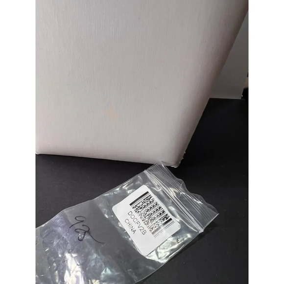 Lab ruby and CZ cross pendant and chain in rhodium over sterling silver - Picture 8 of 11